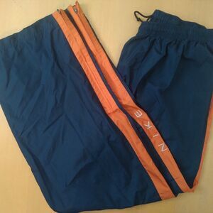 Vintage Nike Spell Out Striped Wind Pants Joggers Trainers